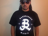 Bassrunner Music "Logo", Black photo 