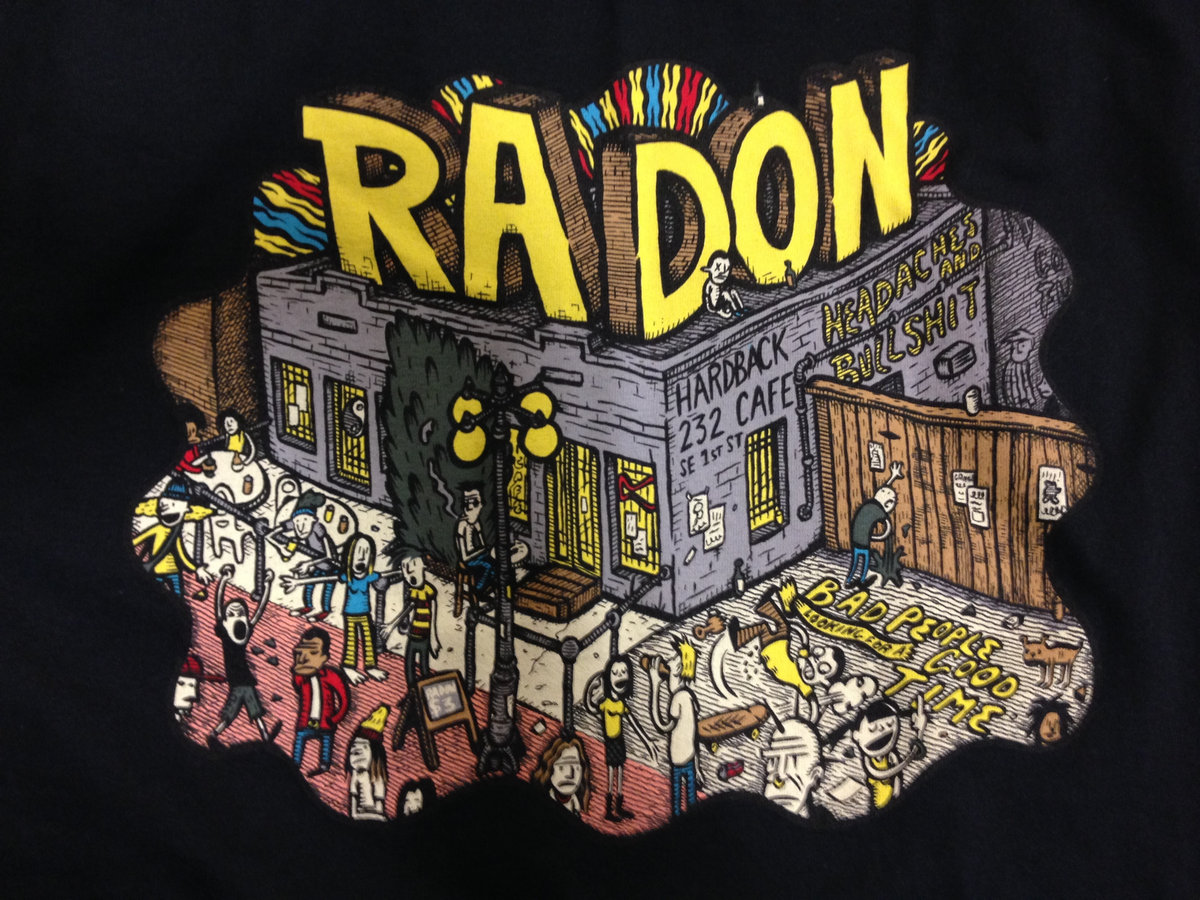 T-Shirt - Kurt Wolfgang's Radon-hardback Graphic printed by Clay | radon