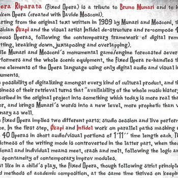 Opera riparata -Tribute to Bruno Munari