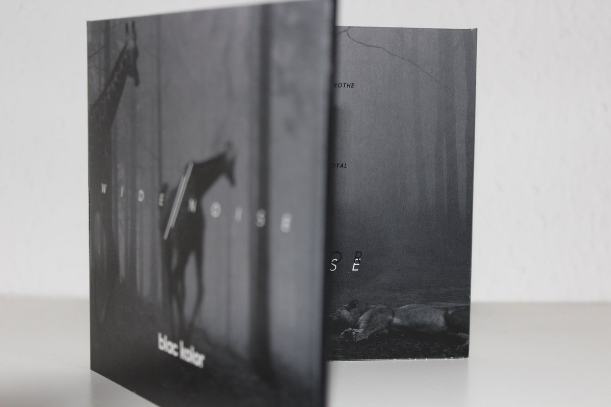 wide noise basic unit productions black page photo album