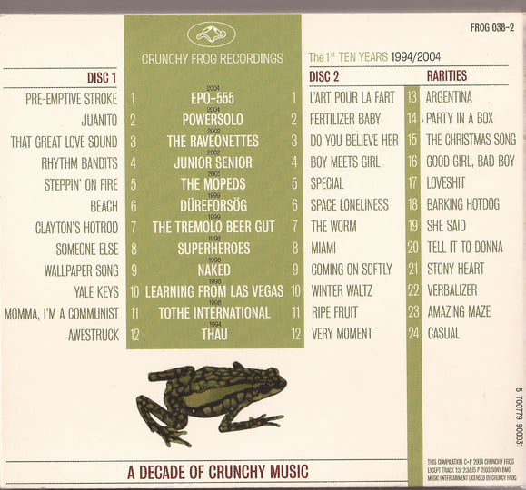 A Decade of Crunchy Music - A Sonic Leap | Various Artists