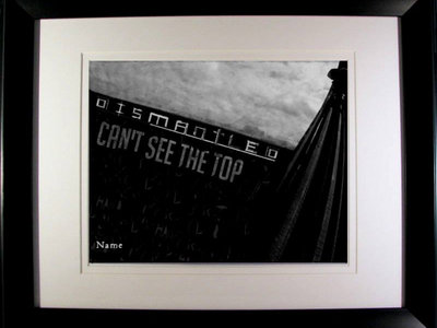 "Can't See The Top" Framed Artwork *Personalized* main photo