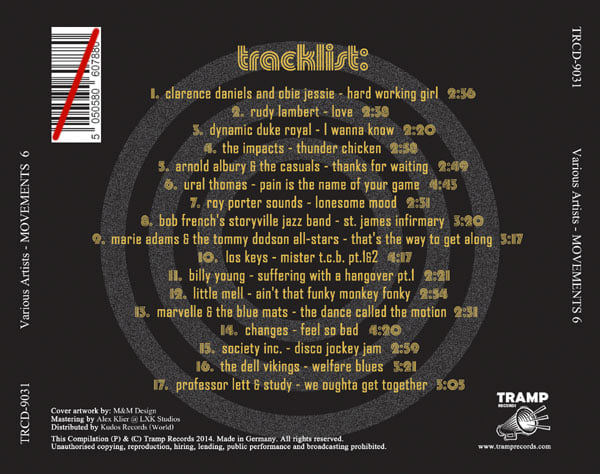 Movements Vol.6 | Various Artists | Tramp Rec.