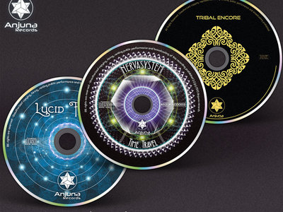 Triple Boundle - 3CD - Tribal Encore / Lucid Flux / Nervasystem - Time Travel main photo