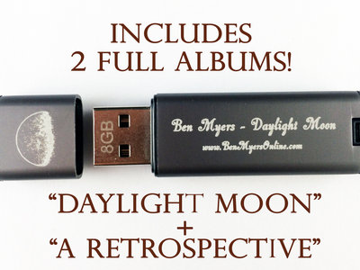 Limited Edition "Daylight Moon" Album 8GB USB Drive + "A Retrospective" Album main photo
