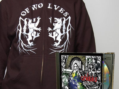 Zip Up Hoody Sweatshirt and limited edition EVOLVE CD main photo