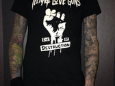 TEENAGE LOVE GUNS "Eve of Destruction" T-Shirt photo 