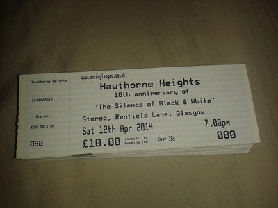 PBND supporting Hawthorne Heights @ Stereo, Glasgow - April 12th main photo