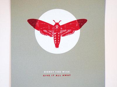 GIVE IT ALL AWAY - Limited edition silk-screened Poster main photo
