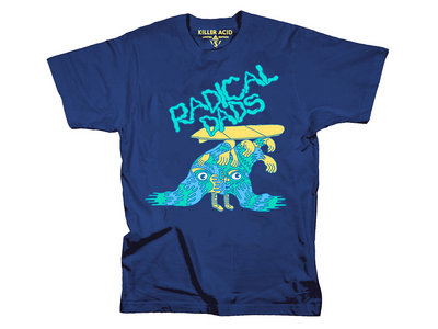 Radical Dads Wave T-shirt - blue main photo