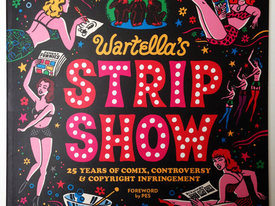 Wartella's "Strip Show" Book - Signed! main photo