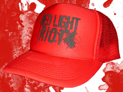 Red Light Riot Trucker Cap - Red main photo