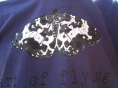 Art of Flying "MOTH" t-shirt: Sarah Hart design. photo 