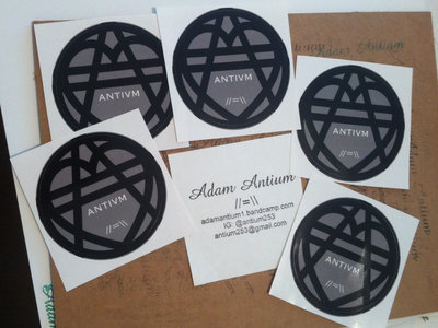 ANTIVM Limited //=\\ Round Stickers 3" *Now Available* main photo