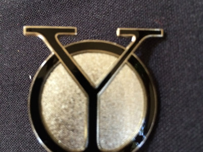 Yamn Black and Silver "Y" logo Pin main photo