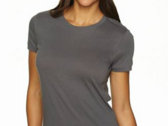 Grey - Lay it all down Fitted/ Women's Tee - sale photo 
