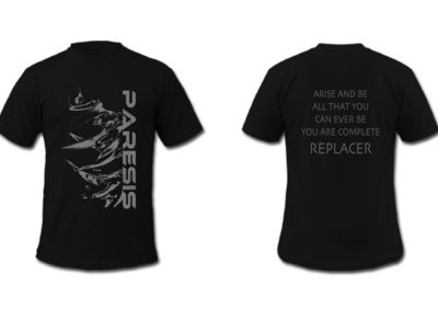 Black 'Replacer' T-shirt main photo