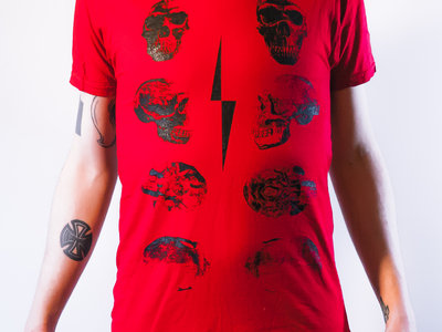 f/p Skulls shirt (Red) main photo