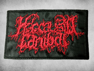 Embroidered Logo Patch - Red main photo