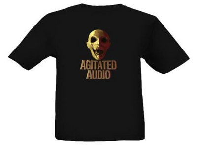 Personalised Agitated Audio T-shirt (Black/Original) main photo
