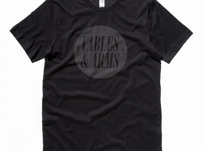 Cables & Arms logo t-shirt - Black main photo