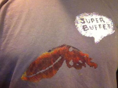 Super Buffet's Super D.I.Y. screened T-shirt -LIMITED # REMAINING main photo