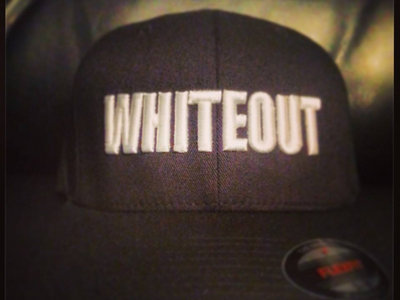 WHITEOUT Embroidered Flexfit (Black) main photo