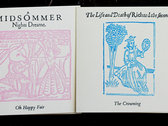Set of Shakespearian 'Musical' Greeting Cards photo 
