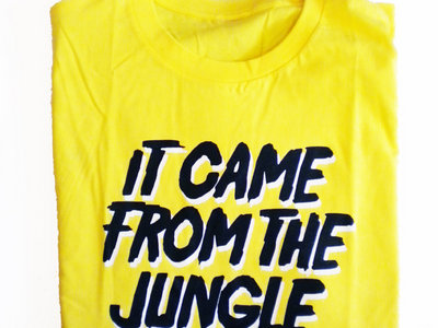 'It came from the jungle' T-Shirt Yellow main photo