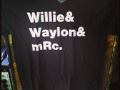 Willie&Waylon&mRc shirt photo 