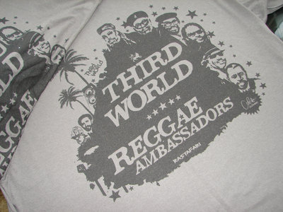 40th Anniversary Reggae Ambassadors T-shirt in Slate Grey - Euro Slim Fit main photo