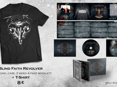 "Blind Faith Revolver" CD + official T-shirt combo kit main photo