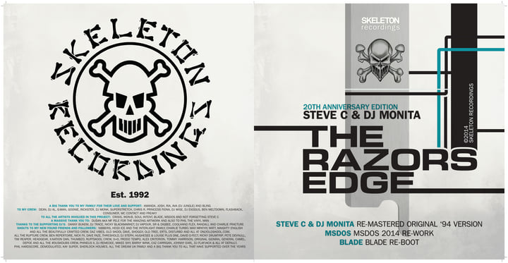 The Razors Edge 2014 | Steve C & DJ Monita | Skeleton Recordings