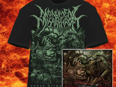 MONUMENT OF MISANTHROPY - CD & COVER -T-SHIRT PACKAGE main photo