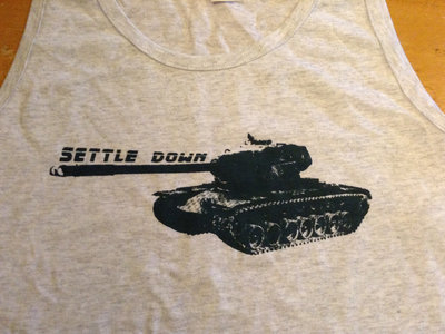 Settle Down "Tank" Grey Tank Top main photo