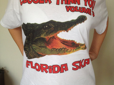 Closer Than You, Vol. 3 - Florida Ska T-Shirt (white) main photo
