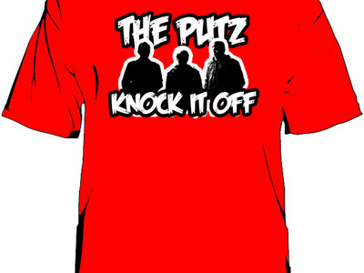 Knock it off shirt (red) main photo