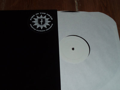 FIRE IN THE HEAD/HUM OF THE DRUID split lp test pressing main photo