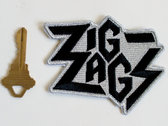 Zig Zags Embroidered Patch photo 