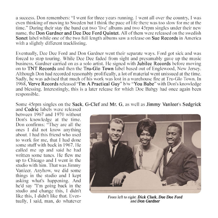 The Story of Don Gardner Don Gardner Tramp Rec.