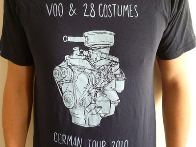 T-shirt deal #2 - Voo/28 Costumes 2010 German Tour shirt £6 inc postage main photo