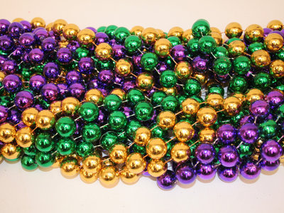 72 Multi-Color (Shome) Mardi Gras Beads Necklaces main photo
