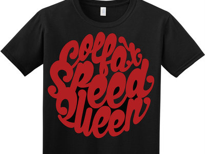 Colfax Speed Queen T-Shirt (Black, Red Text)(SOLD OUT) main photo