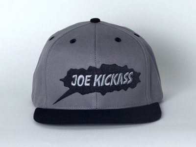 Joe Kickass Snapback Cap grey/black main photo
