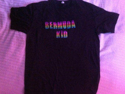 Bermuda Kid rainbow font T-shirt main photo