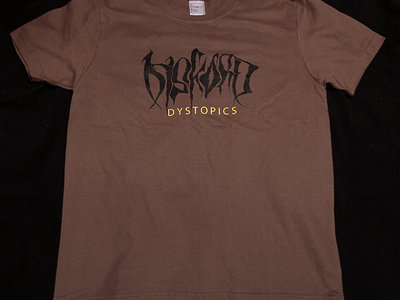 Dystopics brown with logo main photo