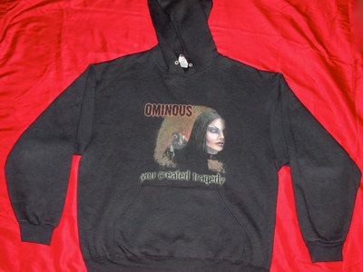 ominous you created tragedy hoodie main photo