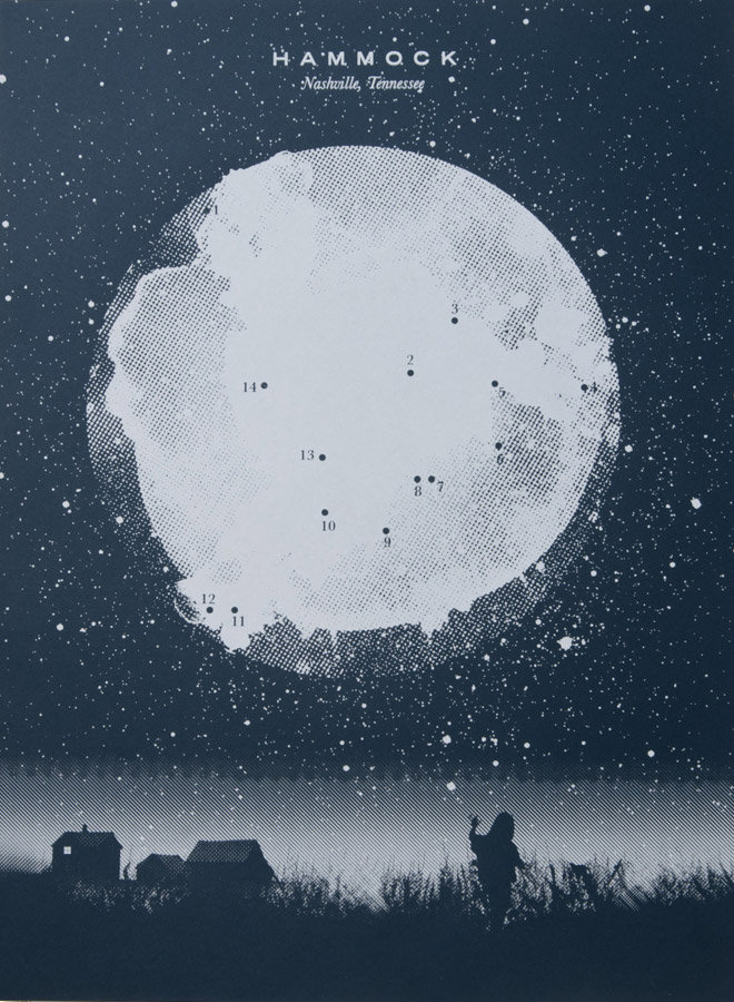 Hammock GlowintheDark Double Image Poster Hammock