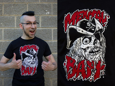 Mental Bait PIRATE HEAD Design T-Shirt main photo