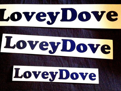 LoveyDove stickers (bumper, medium, & small) main photo